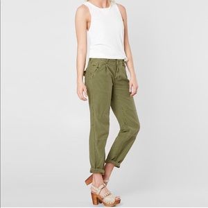 Free People Boyfriend Cropped Pants